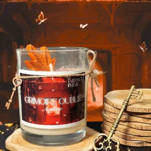 Bougie "Grimoire Oublié"