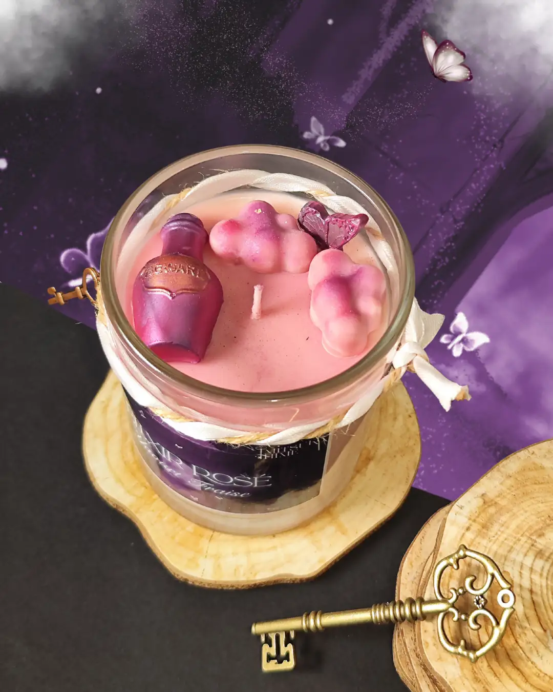 Bougie "élixir Rosé" – Image 2