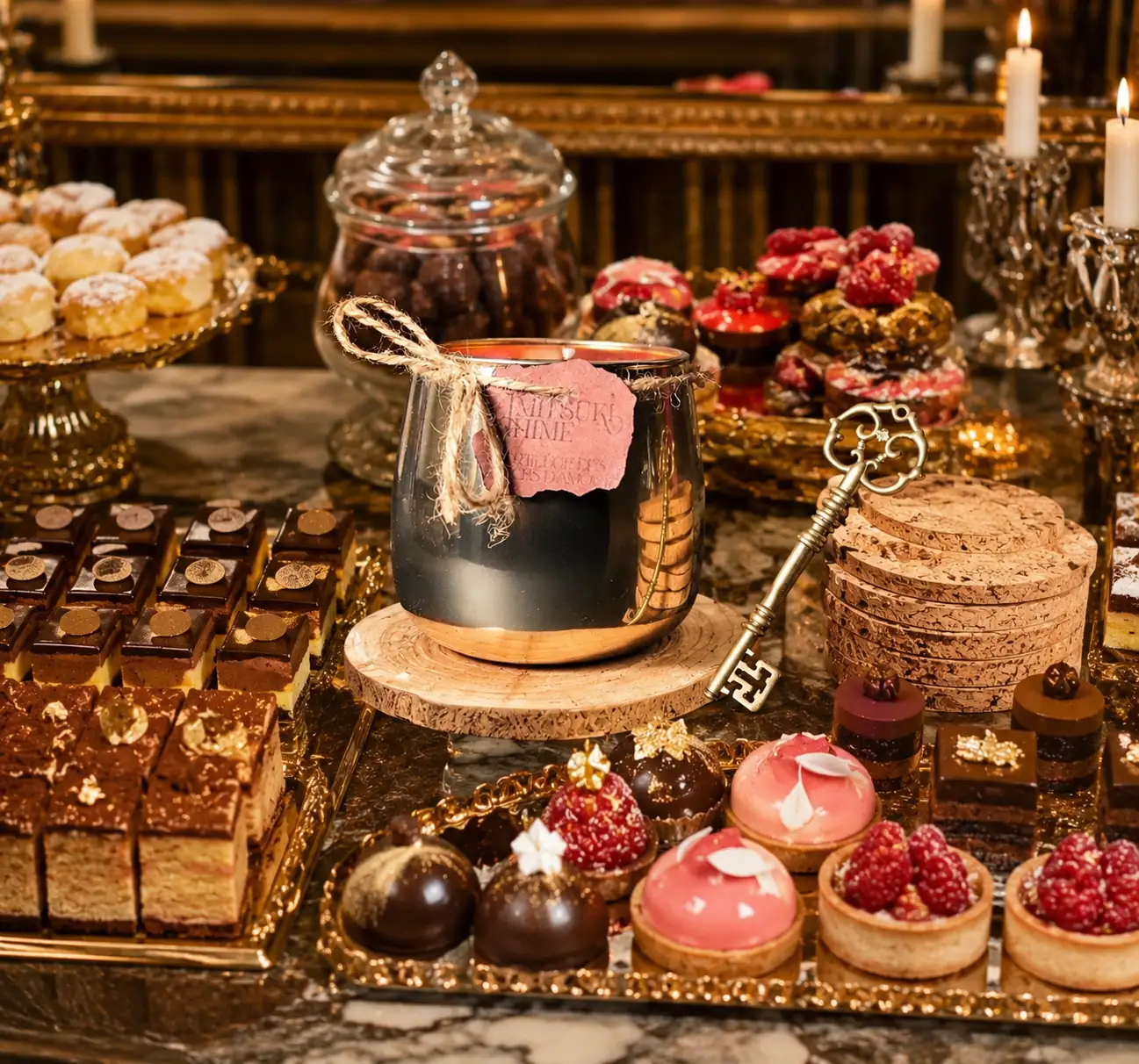 Bougie "Sortilège des délices d'amour"