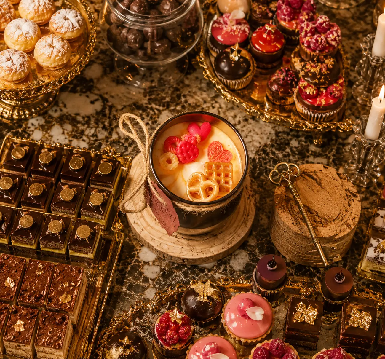 Bougie "Sortilège des délices d'amour" – Image 2