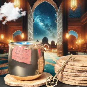 Bougie "Aura du jeûne étoilé"