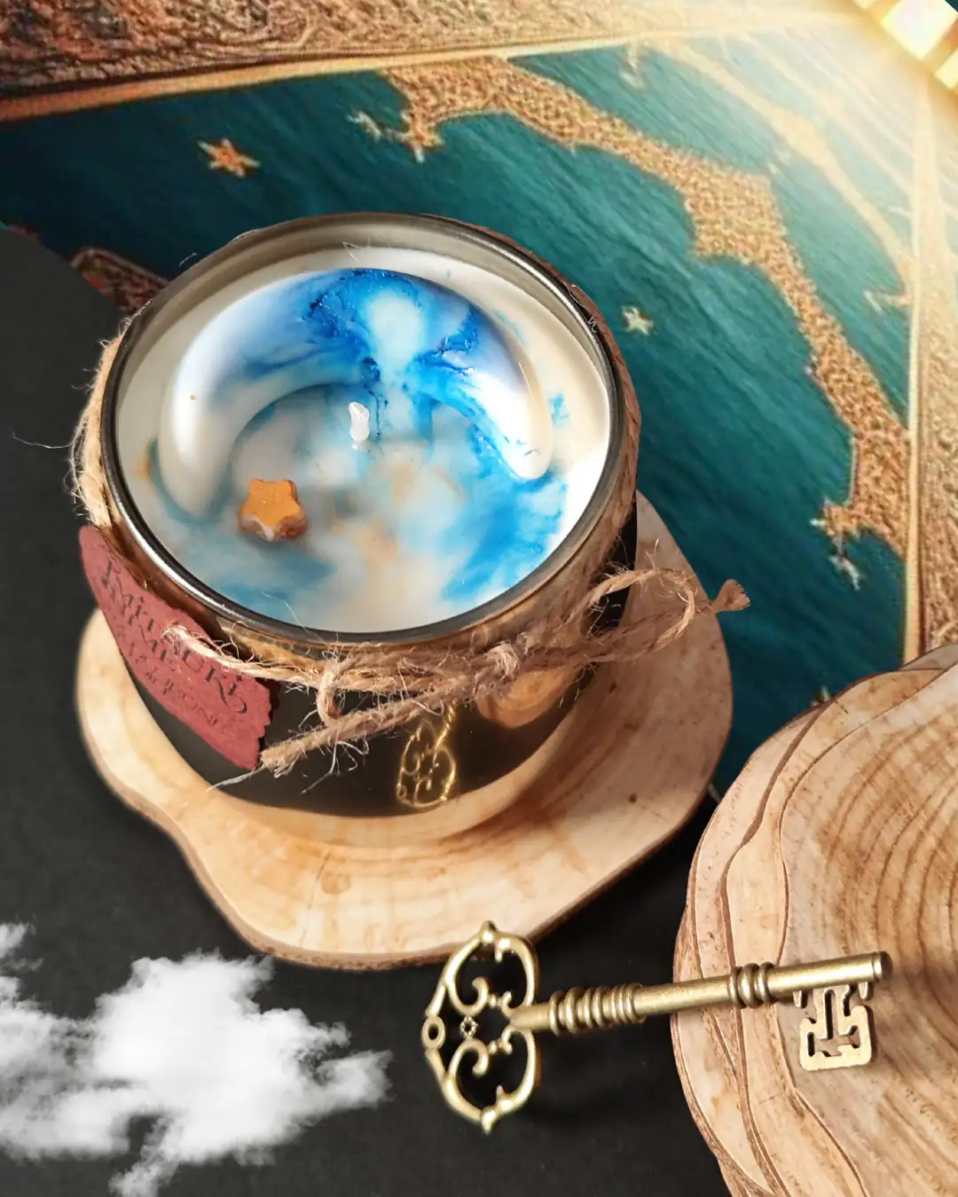 Bougie "Aura du jeûne étoilé" – Image 2