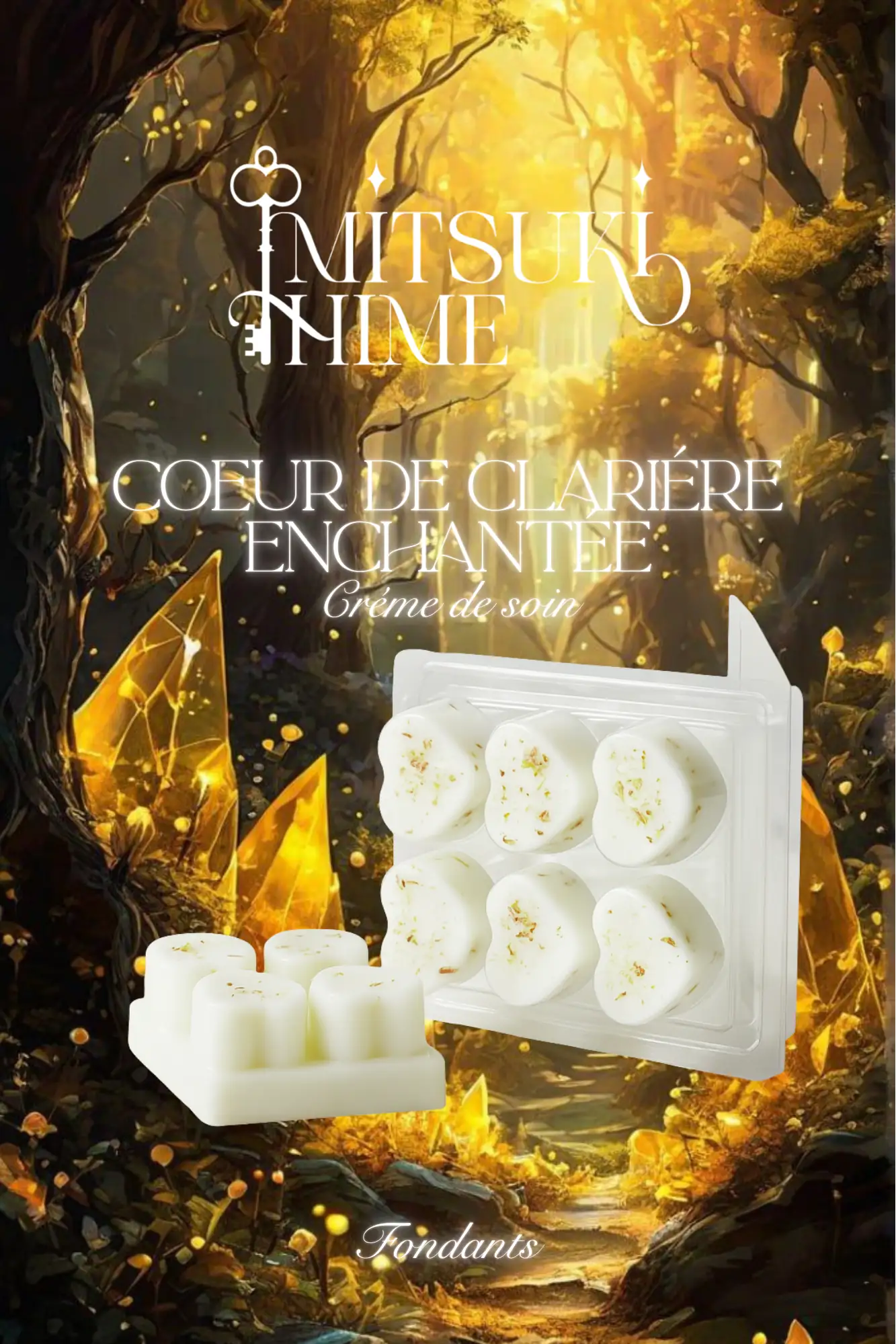 Fondants "cœur de clairière enchantée"