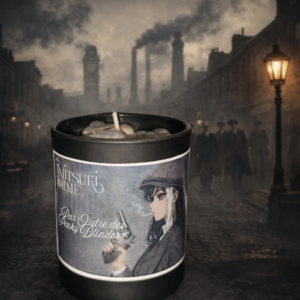 Bougie inspiration " Peaky Blinders "