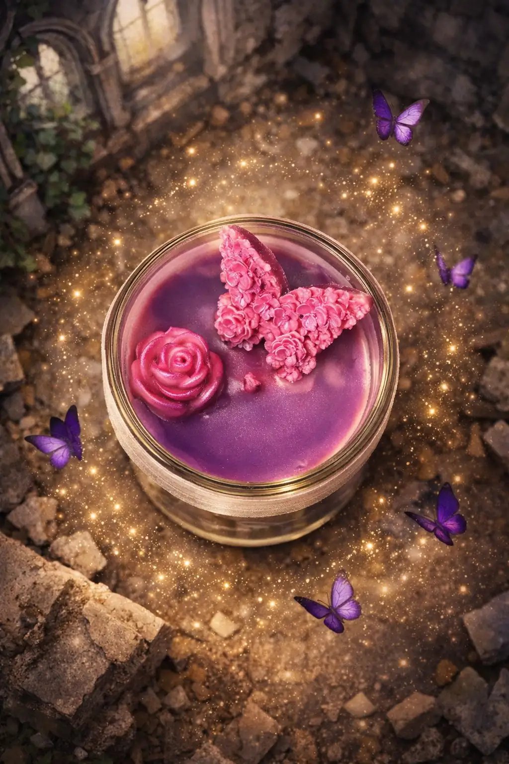 Bougie "Rosée Féerique" – Image 2