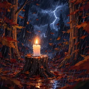 "Sous l'orage des contes perdus"